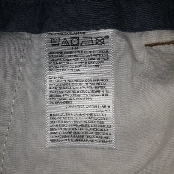 Old Navy Men's Size 34/30 Athletic Taper Built In Flex Casual Pants - Picture 4 of 9